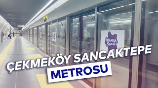 ÇEKMEKÖY SANCAKTEPE METROSU [upl. by Haleelahk]