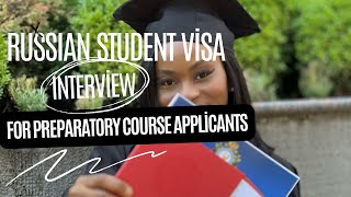 Preparatory Course Language course Russian Student visa Interview Question Must Watch [upl. by Christmas]