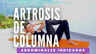 EJERCICIOS PARA ARTROSIS Y OSTEOPOROSIS DE COLUMNA [upl. by Yelyk962]