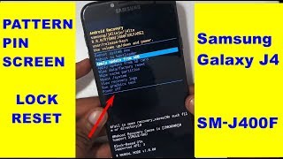 Samsung Galaxy J4 SMJ400F Hard Reset And Pattern Lock RESET [upl. by Pulling]