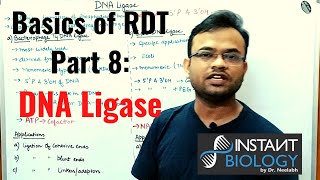 Basics of RDT Part 8 DNA ligase [upl. by Aubrie]