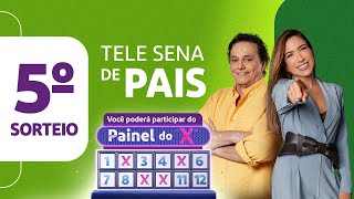 5º SORTEIO  RESULTADOS da TELE SENA de PAIS 28072024​ [upl. by Noisla]