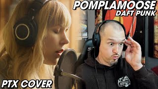 A COVER MASHUP COVER  POMPLAMOOSE  DAFT PUNK Pentatonix  Saucey Reaction [upl. by Euphemia]