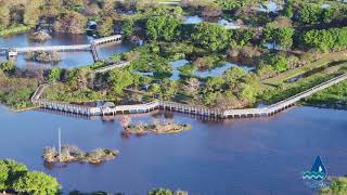 Wakodahatchee Wetlands An Aerial Perspective [upl. by Name]