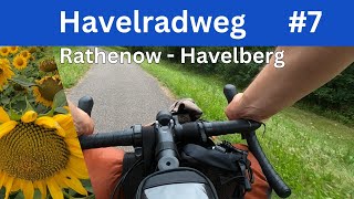 Havelradweg Teil 7 Rathenow  Havelberg [upl. by Lenox]