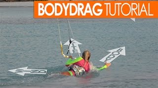 How to Kitesurf Bodydrag Tutorial [upl. by Ecyak]