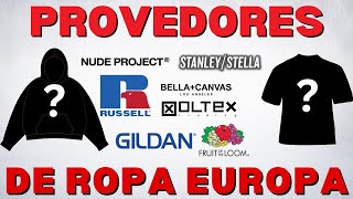 Mejores Proveedores de Ropa en España [upl. by Yeliw]