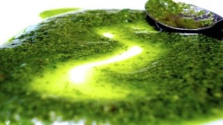 How to Make 5 Herb Pesto in One Minute HD [upl. by Attennyl387]