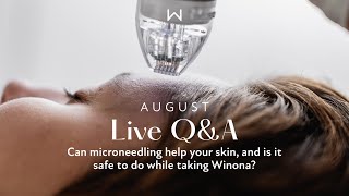 Is Microneedling Good for the Skin and Is it Safe When Taking HRT [upl. by Ahseuqram]