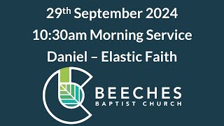 29th September 2024  Daniel  Elastic Faith [upl. by Maible]