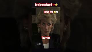 Feeling unloved 💔🥺 fypシ゚ princessdiana dianaspencer viralshort [upl. by Naelopan128]