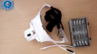 1X15X20X25X35X Eyeglasses Magnifier 2 LEDs [upl. by Karas]