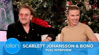 Scarlett Johansson Talks New Baby amp Bono Reflects on Nearly 40 Years of Marriage Full Interview [upl. by Lowenstern865]