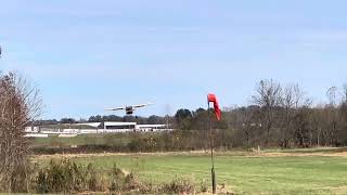 Beautiful Cessna 195 landing [upl. by Zingale317]