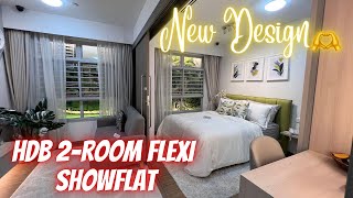 HDB BTO 2Room Flexi 46sqm  Showflat  Singapore [upl. by Nnainot]