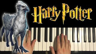 Harry Potter  Buckbeaks Flight Piano Tutorial Lesson [upl. by Nellek]