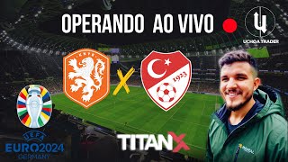 EUROCOPA 2024 HOLANDA X TURQUIA QUARTAS AO VIVO TRADER ESPORTIVO PROFISSIONAL [upl. by Eemla842]