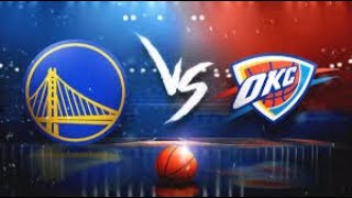 WARRIORS VS OKC THUNDER nba nbalive [upl. by Edwards261]