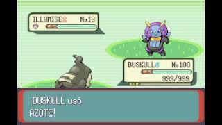 POKEMON EMERALD  DUSKULL  AZOTE  FLAIL [upl. by Gunar47]