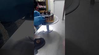 KitKat cake making shortvideo newcake cakedecorating [upl. by Ayekin]