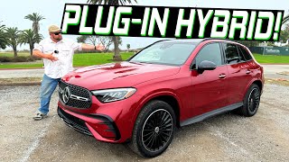 The 2025 MercedesBenz GLC350e PlugIn Hybrid Has a Shocking Amount of All EV Range [upl. by Yerot]