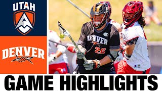 Utah Archers vs Denver Outlaws Highlights  2024 Premier Lacrosse League  PLL Highlights [upl. by Lunna]