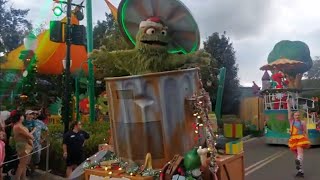 Sesame Street Christmas Parade Seaworld Orlando Florida USA 2023 [upl. by Fachan850]