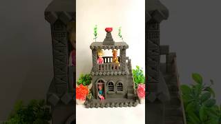 Clay house making 🏠🔥diy craft cute diycraft shorts [upl. by Suivatnod796]