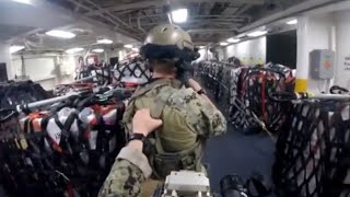 Navy SWCC Special CombatCraft Crewman training Footage [upl. by Akimrej671]