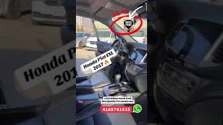 Honda Pilot EXL AWD2017 [upl. by Nordin328]