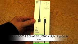 Belkin BOOST↑CHARGE USB C Lightning Cable [upl. by Alejandrina843]