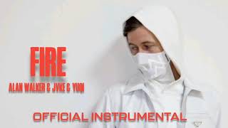 Alan Walker  Fire feat YUQI GIDLE JVKE Official Instrumental [upl. by Risan]