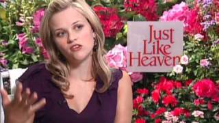 Reese Witherspoon Interview Just Like Heaven [upl. by Eloisa]