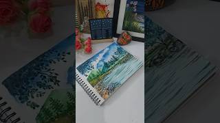 Watercolor painting shorts youtubeshorts shorts youtubeshorts [upl. by Emil]