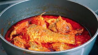 How to cook Nigeria Croaker Fish Stew  Simple Croaker Fish Stew [upl. by Jeannette]