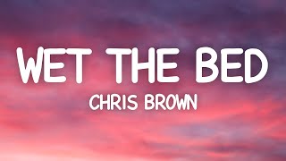 Chris Brown  Wet The Bed Lyrics [upl. by Fita]