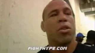 Wanderlei silva  interview on fedor amp other fighters [upl. by Yorztif826]