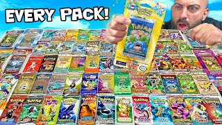 I Opened EVERY Pack of Pokemon Cards 30000 [upl. by Anaujik]