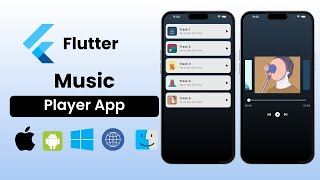 Flutter Audio Player  Music Player app in Flutter [upl. by Coben654]