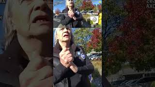 82 Year Old Punched Trump Supporters trump youtubeshorts shorts [upl. by Liddy536]