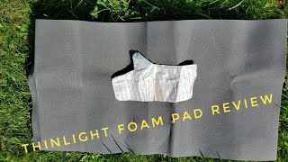 Gossamer Gear Thinlight Foam Pad Review [upl. by Soneson]