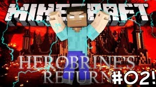 MINECRAFT  HEROBRINE RETURN 02 FtVilhena [upl. by Greiner]