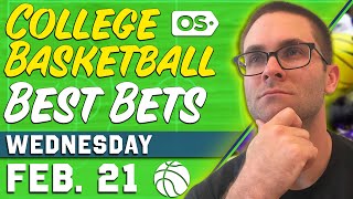 College Basketball Picks Today 22124  Best NCAAB Bets amp Predictions [upl. by Miharbi]