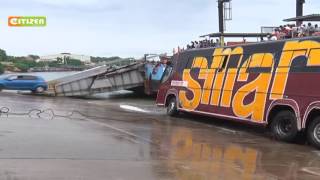 Heavy traffic at the Likoni ferry after passenger bus stalled [upl. by Devin]