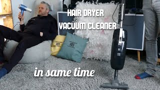 610 Relaxing time with HAIR DRYER and VACUUM cleaner [upl. by Inirt]