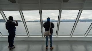 Tsawwassen to Nanaimo Drive amp Ferry Ride  Vancouver Island British Columbia・4K HDR [upl. by Moretta]