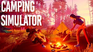 Camping Simulator The Squad Gameplay [upl. by Wileen]