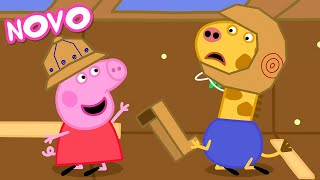 Peppa Pig Português Brasil  O Labirinto de Caixas  NOVO Contos da Peppa Pig [upl. by Azeel]