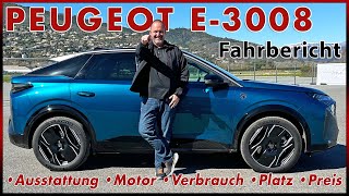 Peugeot E3008 Neue Plattform  21“ Display  Bis 700 km Reichweite  Test Daten Review Deutsch 2024 [upl. by Eduino]