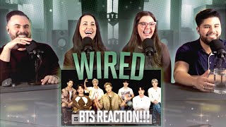 BTS quotWIRED Interviewquot Reaction  This had no business being this funny 😂  Couples React [upl. by Cissy]